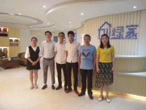 熱烈祝賀無錫曾總、陳總團隊成功加入創(chuàng)綠家！