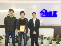 熱烈祝賀李總、高總簽約創(chuàng)綠家東營(yíng)市區(qū)級(jí)代理！