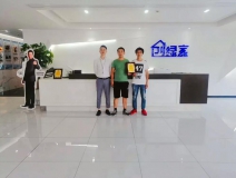 熱烈祝賀王總簽約創(chuàng)綠家上海市區(qū)級代理！