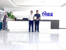 熱烈祝賀陳總簽約創(chuàng)綠家江蘇省鹽城市區(qū)級代理！